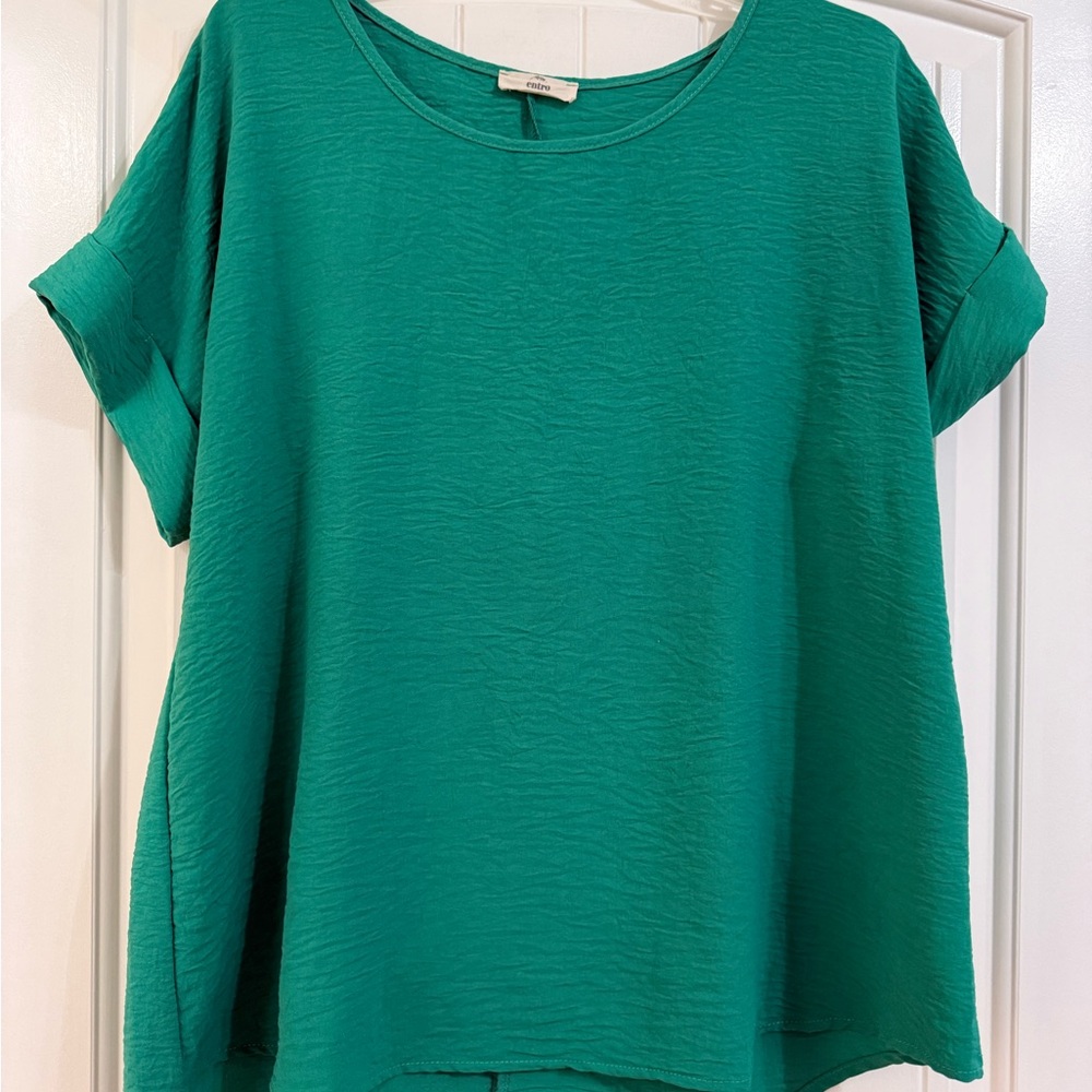 Green Women's Top